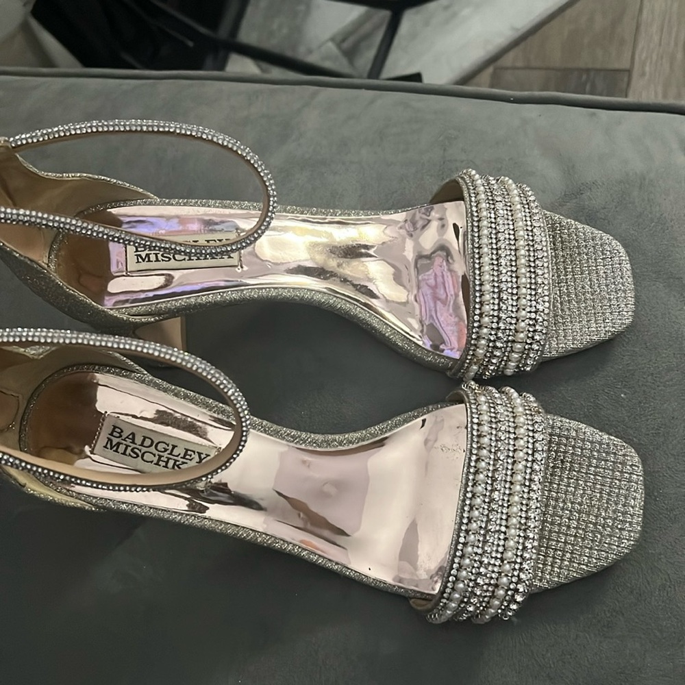 Badgley Mischka Women's Becca Ankle Strap
High Heel Sandals